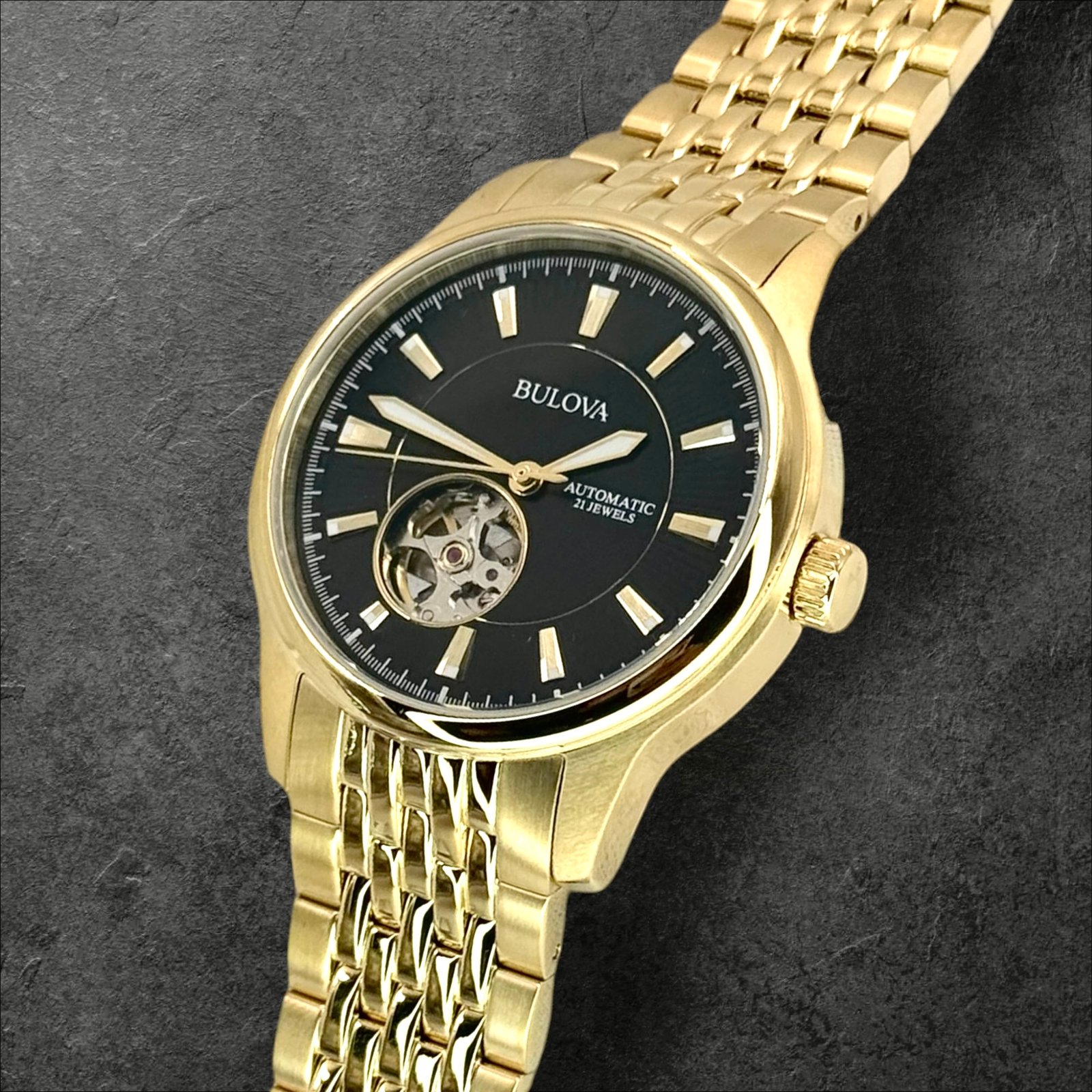 Bulova Automatic Open Heart Мъжки часовник