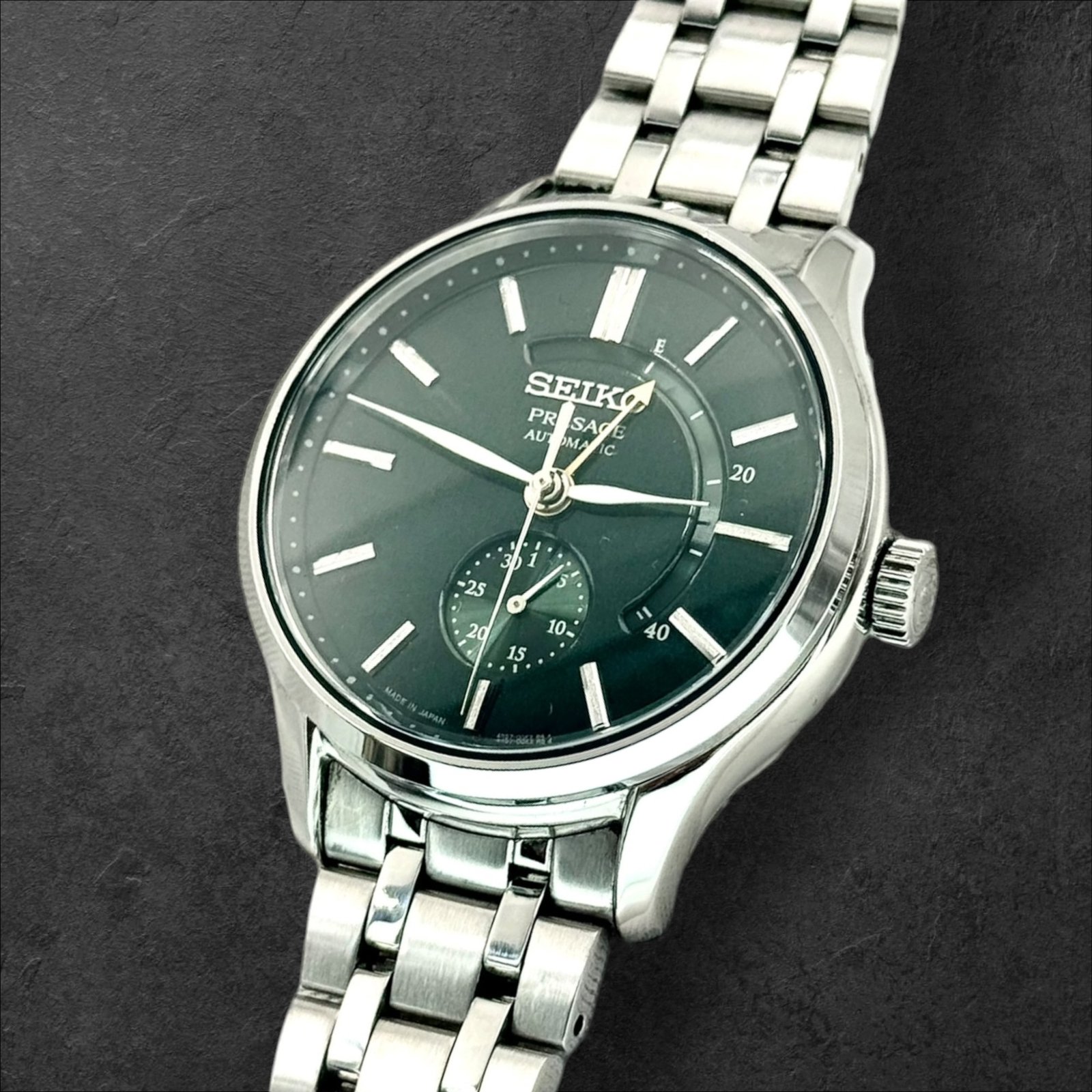 Seiko Presage Automatic „Cocktail Time“ (Mockingbird / Power Reserve)