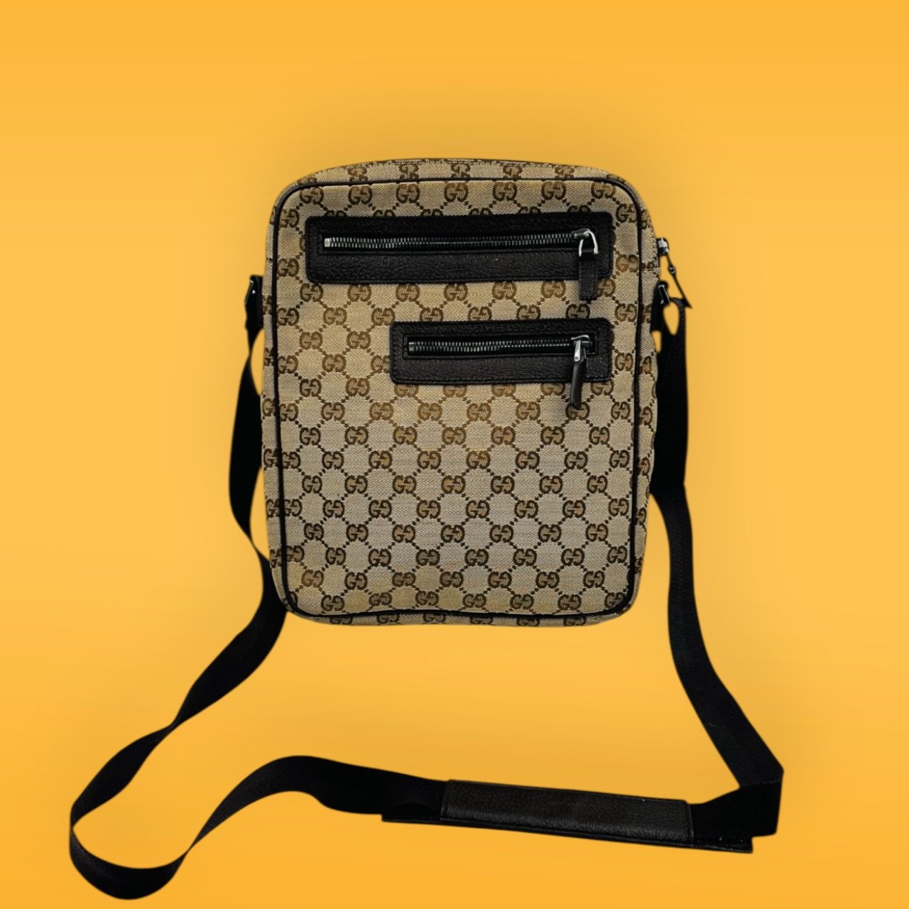 Gucci GG Canvas Shoulder Bag мъжка чанта за през рамо