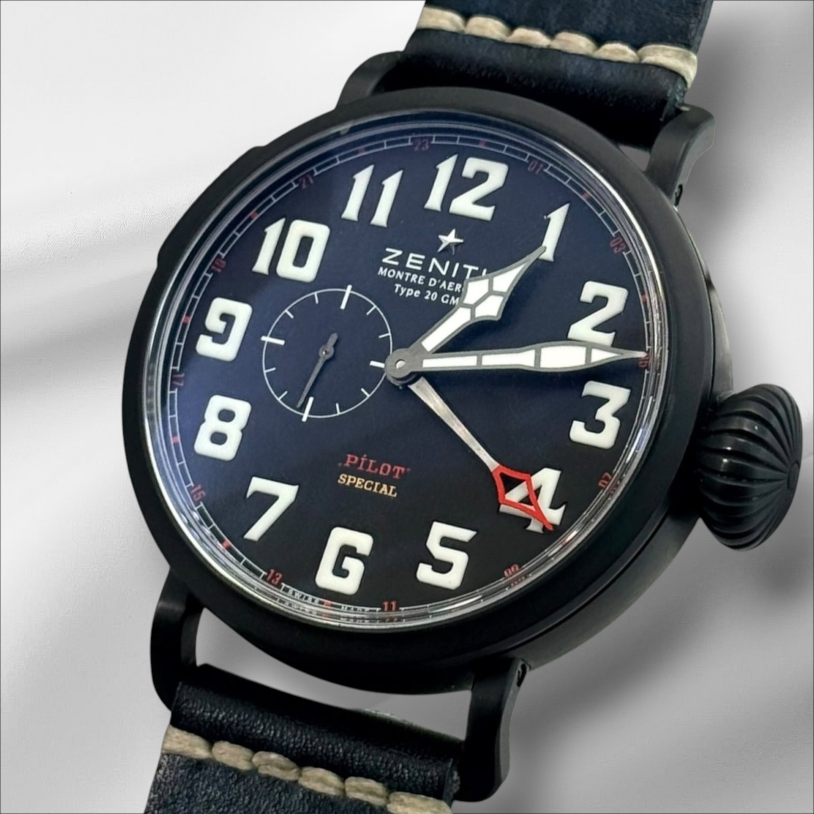 Zenith Montre d’Aéronef Type 20 GMT Pilot Special – Limited Edition (382 / 500) мъжки часовник