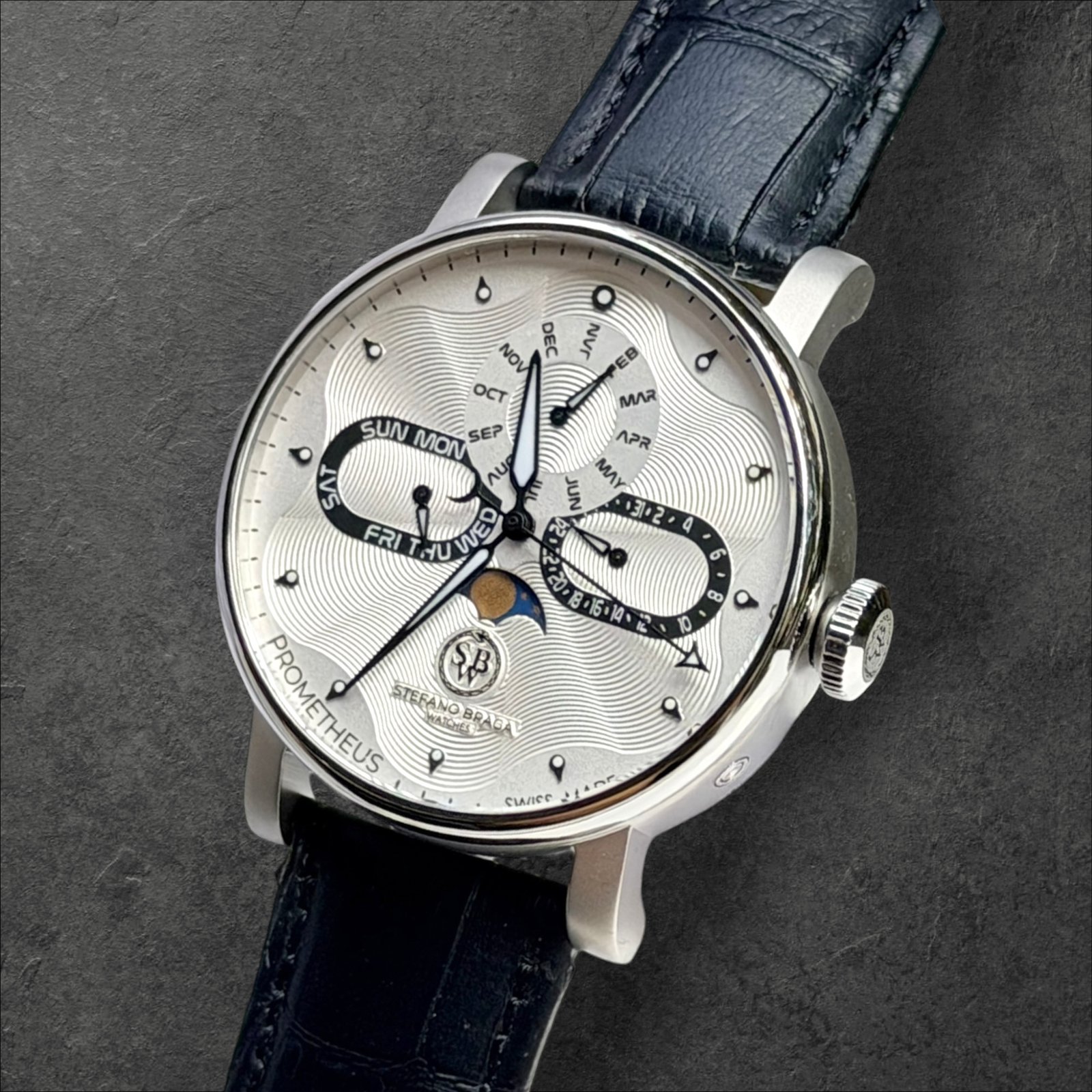 Stefano Braga Prometheus 2 Moonphase Мъжки часовник